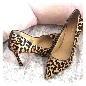 Ivanka Trump faux fur pumps